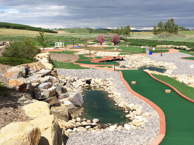 Pebble Beach Championship Miniature Golf Course at Oasis Greens